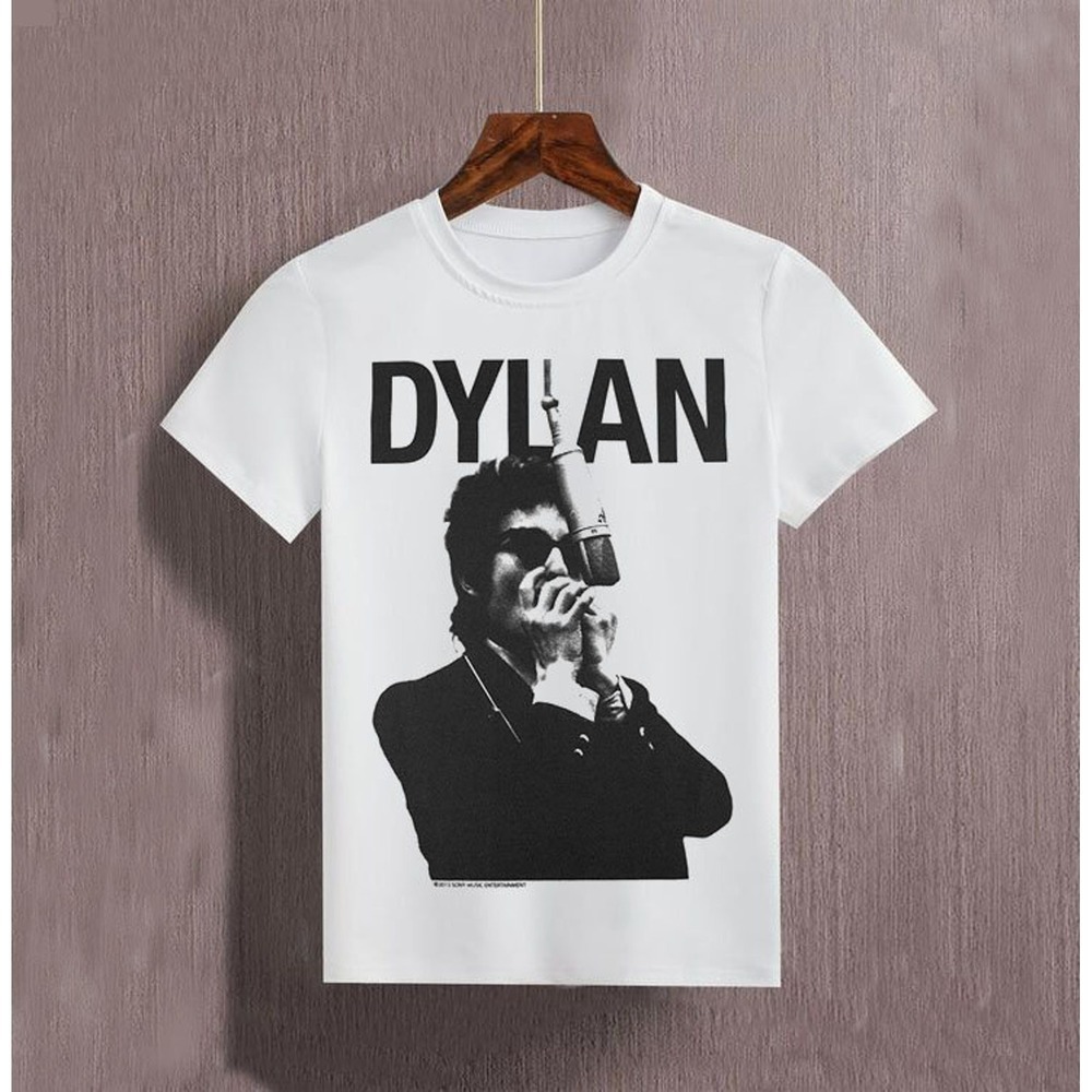 White Dylan Graphic Tee - Short Sleeve